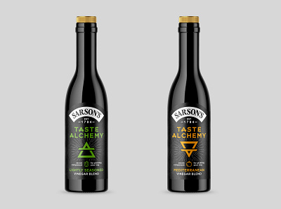 Sarson's Vinegar Blend - Taste Alchemy branding creative concept naming package design