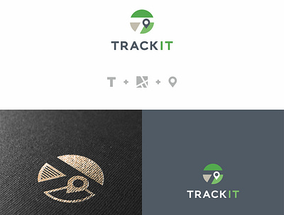 TRACKIT logo design branding design logo