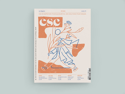 esc magazine design magazine magazine cover