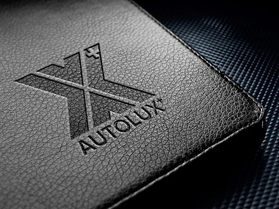 Autolux + branding design illustration logo typography