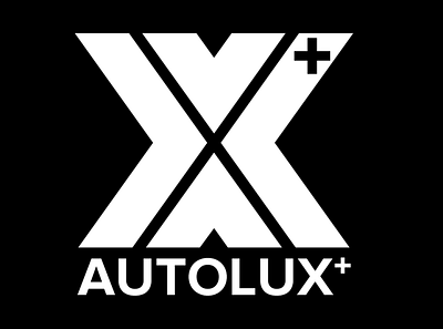 Autolux+ branding design illustration logo