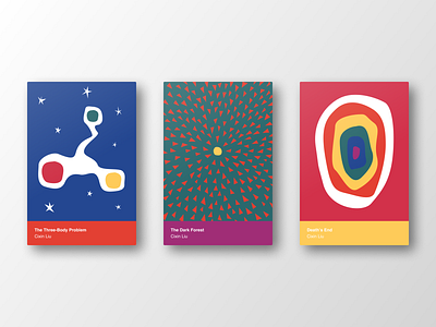 The Three-Body Problem book book cover book covers books graphic design matisse