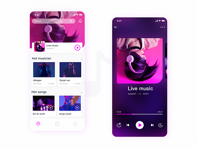 Music App UI