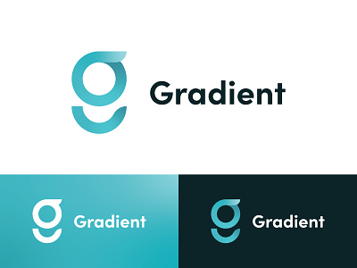 Gradient Brand Logo brand brand identity branding design gradient gradients illustration illustrator logo minimal typography vector