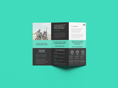 Accounts Done Brochure Design branding design graphic design