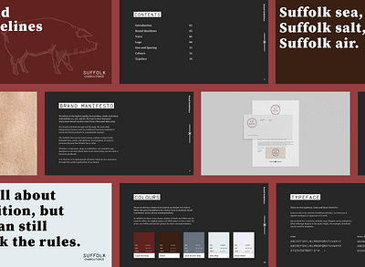 Suffolk Charcuterie Branding branding design graphic design