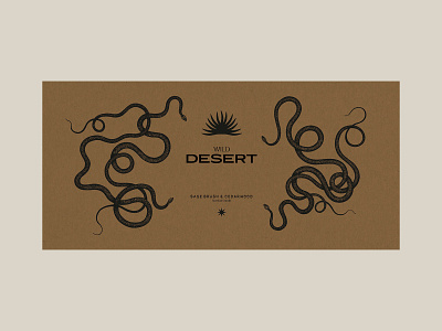 Wild Desert brand identity branding branding concept branding design candle candle branding design graphic design illustration label logo packaging snake