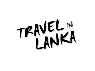 Travel in Lanka Logo branding design logo sri lanka tourism travel