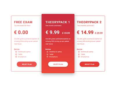 Pricing Table