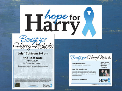 Hope For Harry materials