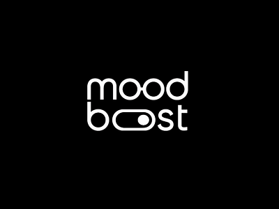 Always need Mood Boost logo clean modern