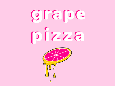 Grape pizza