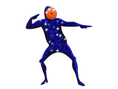 Dancing Pumpkin Man