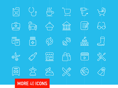 Vector Icons glyphs icon icon set ios icons ios7 icons odessa shapes ukraine vector