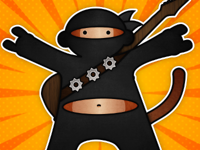 Web design cliché? cliché design gimp illustration inkscape monkey ninja rockstar vector web