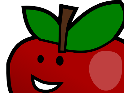 afal apple drawing fruit illustration vector