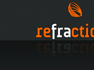 refracti... logo orange