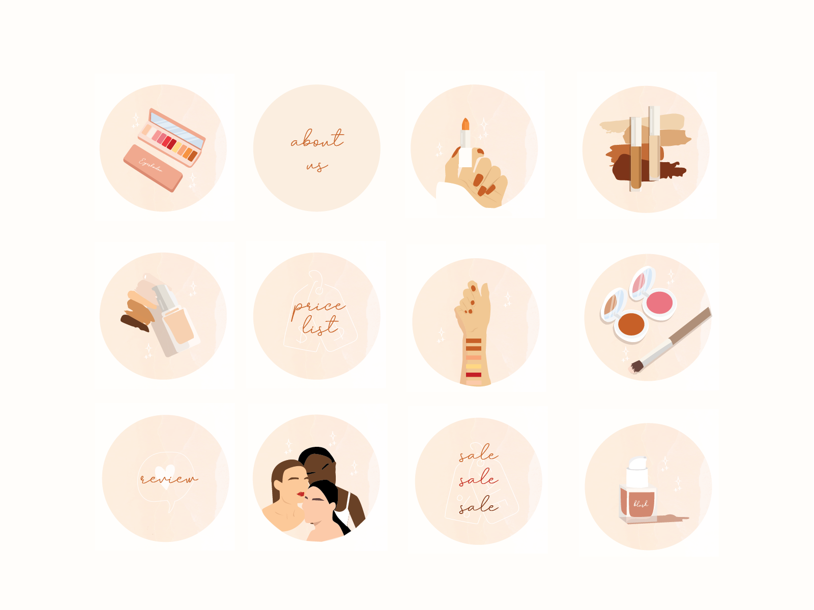 Makeup Instagram Highlight Covers by Maydeline Jong on Dribbble