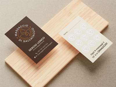 Massaggio di Salvataggio - Business card