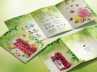 Brochure fruit puree