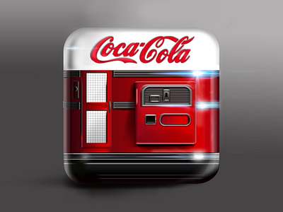 CocaCola icon app cocacola design icon illustration logo sketch ui ux xd 拟物