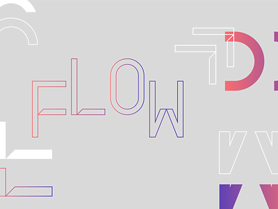 FLOW Brand Identity bespoketype brandidentity branding design logo monotype type typography vector visualidentity