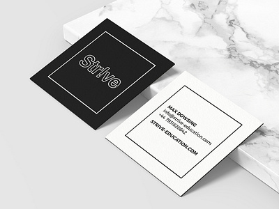 Strive – business card