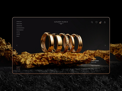 Jewelry Website Concept