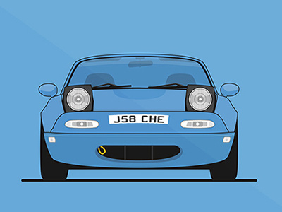 MX5 MK1 classic car mx5 retro car