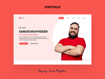 Personal Portfolio Webdesign design portfolio web