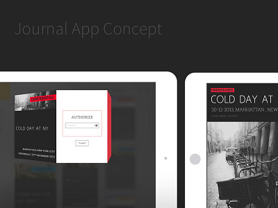 Journal App apple diary ios ios7 ios8 iphone journal mobile app ui user experience user interface ux