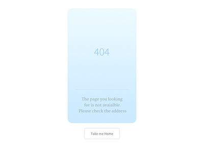 404 page