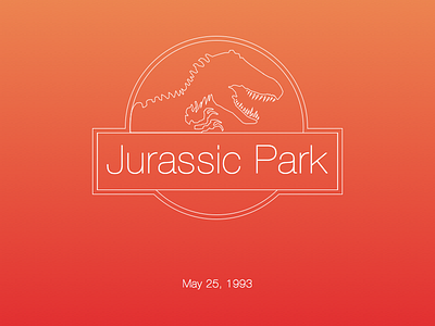 If Apple made Jurassic park poster