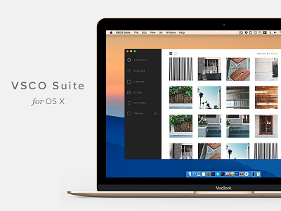 VSCO suite for OS X mac minimal osx photo vsco yosemite