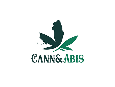 Cann&Abis animation branding cosmetic design green illustration letterg lgoo g logo media