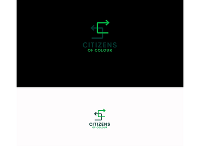 Citizens of Colour animation branding cosmetic design green illustration letterg lgoo g logo media vector