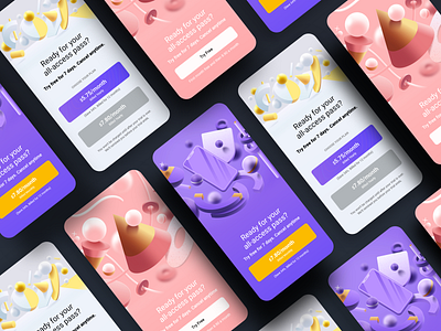 App Landing Pages - A/B Tests