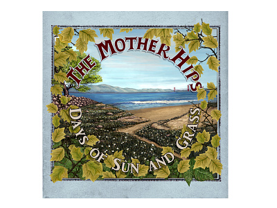 Mother Hips - Days of Sun & Grass Box Set Cover Art album chico california mother hips music rock poster