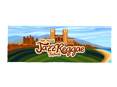 UCLA Jazz & Reggae Festival Logo