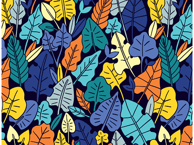 LEAVES seamless pattern autumn background design designs exotic fall floral for sale illustration leaf leaves nature pattern seamless vector wallpaper