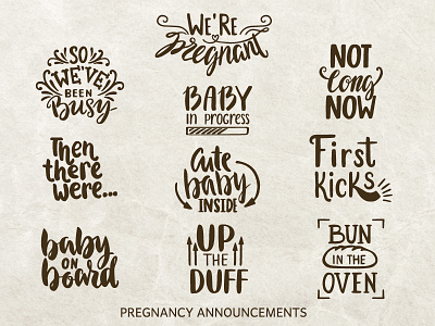 Pregnancy Announcements