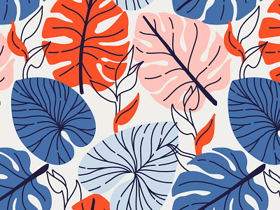 Leaves Background designs, themes, templates and downloadable graphic  elements on Dribbble