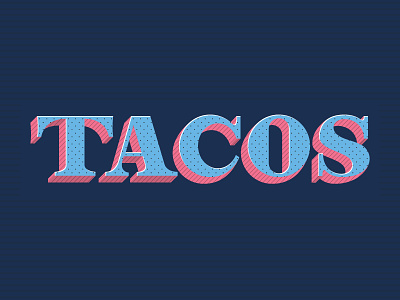 TACOS hand lettering illustration lettering tacos type typography