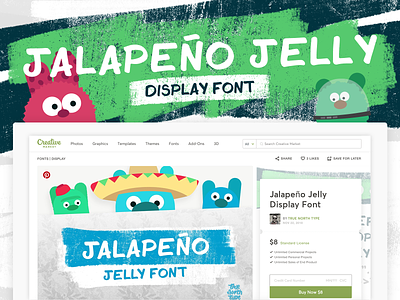 Jalapeño Jelly Display Font 🌶🌶🌶
