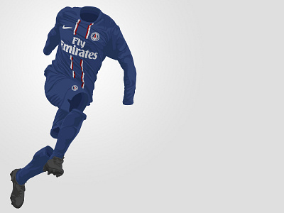 Paris St. Germain - 2012/13 football illustrator kit kits people psg soccer uniform uniforms vector