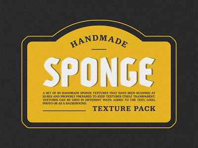 30 Sponge Textures - Vol. 01 300 dpi background density ink png scanned set sponge square texture