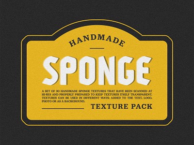 30 Sponge Textures - Vol. 01