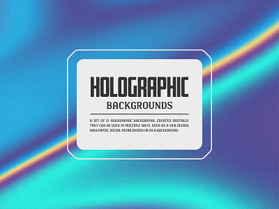 Holographic Backgrounds