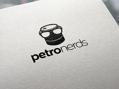 Petronerds brand identity logo