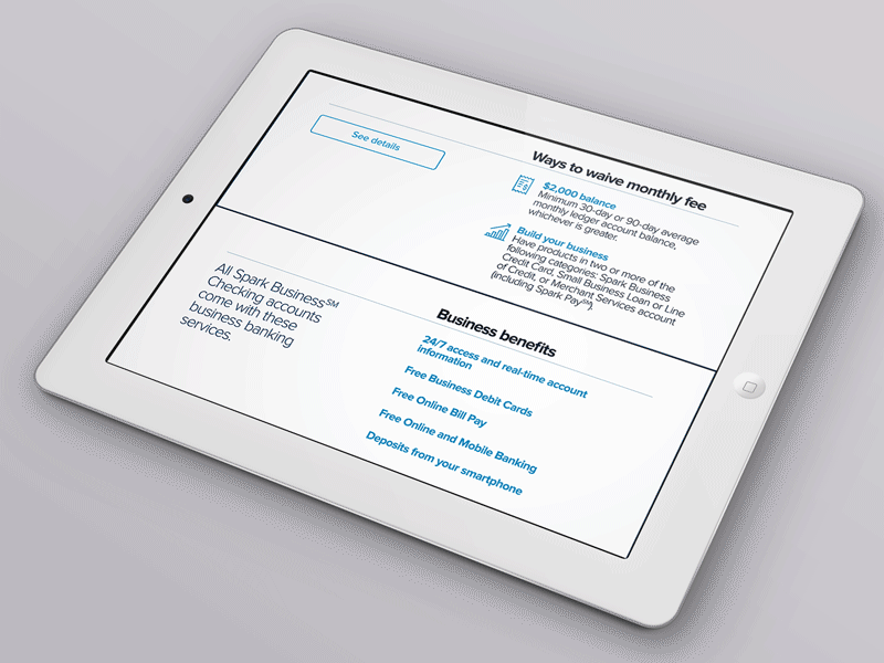 iPad section expand card ios radial feedback gallery interaction material expand ipad animation ux ui